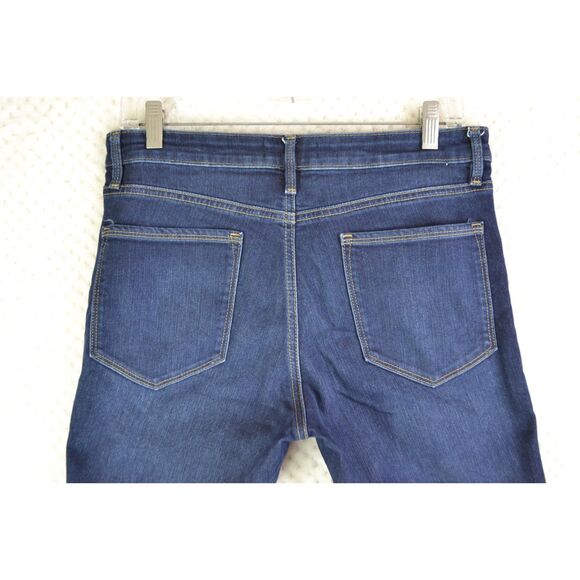 Athleta Women's 8 Ultra Skinny Sculptek Stretch Dark Wash Denim Jeans - Picture 6 of 12